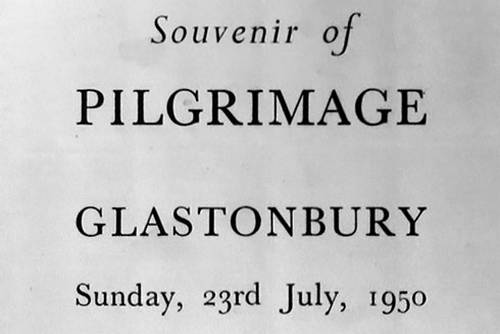 1950 Pilgrimage Programme