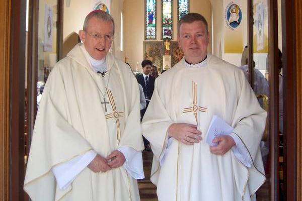 2016 Bishop Declan and Fr James